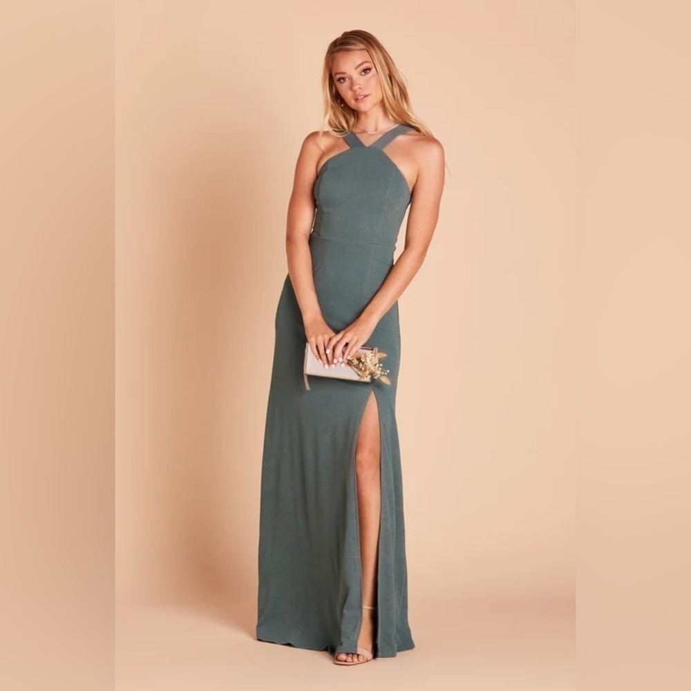 NWT Birdy Grey Gene Dress in Crepe Sea Glass